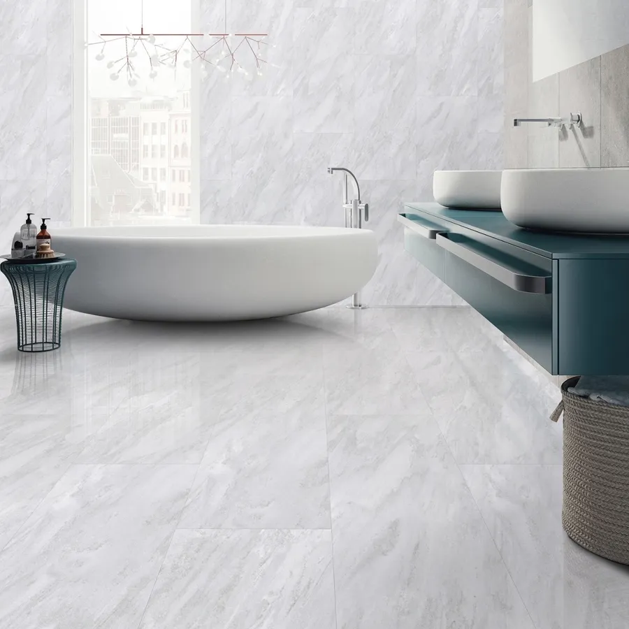 Tarimas Laminada Piedra Blanca Rocosa | AC5 | 8mm | 100% Agua | Ecológica 