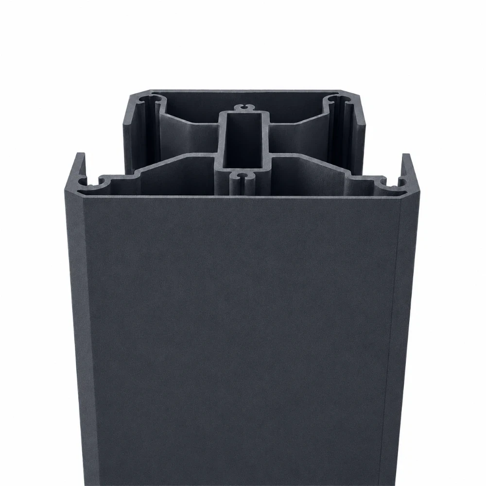 Vallas  Poste Aluminio para Valla Gris 1m