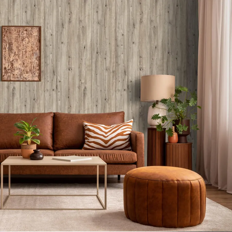 Revestimiento Pared PVC Roble Rustico