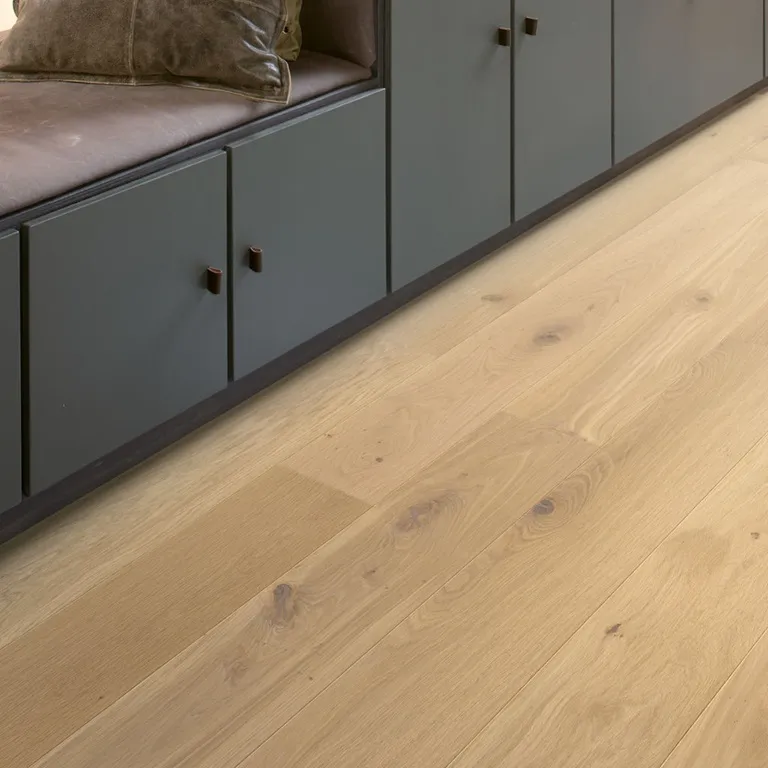 Madera Natural Parquet Roble Blanco Almendra Aceitado