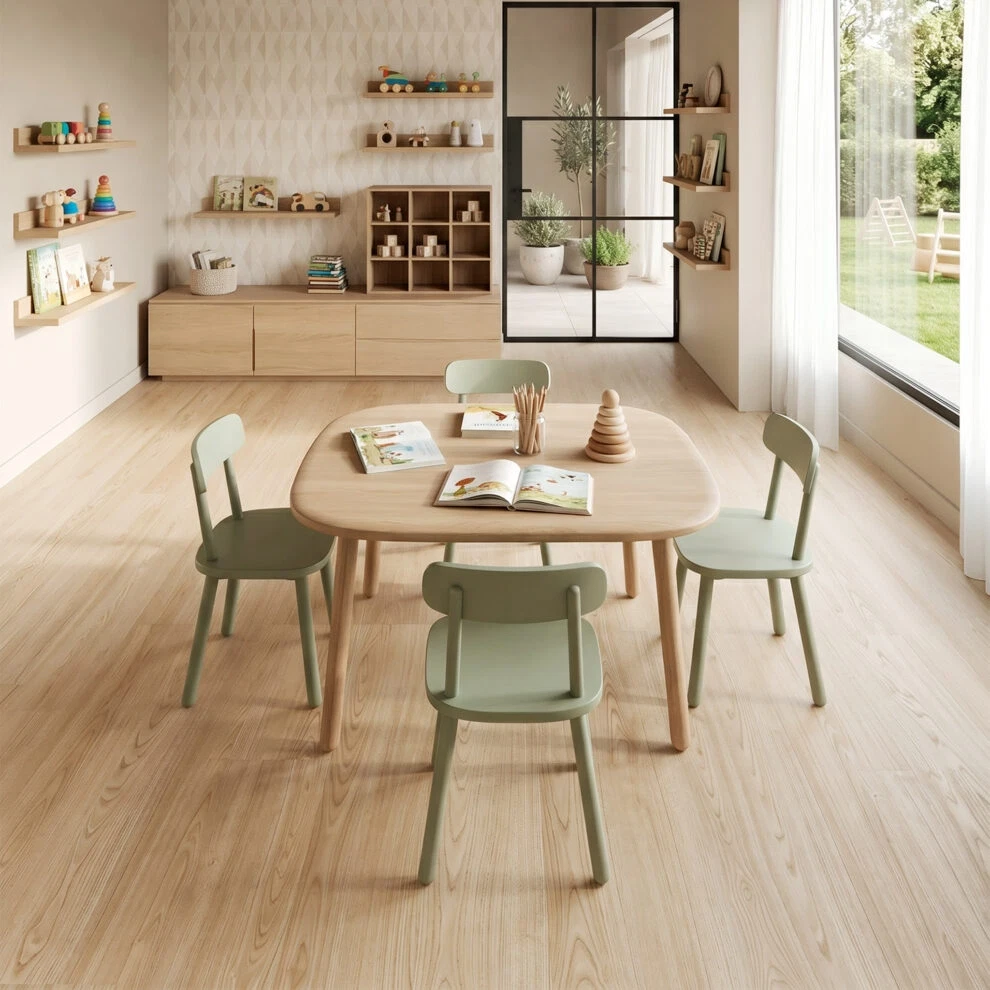 Tarimas Laminada Roble Marfil