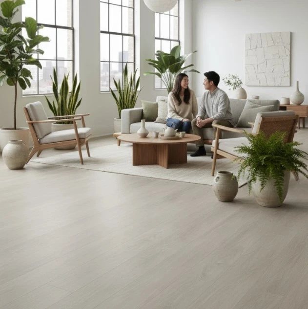 Tarimas Laminada Roble Elegance Grey Mammut Plus