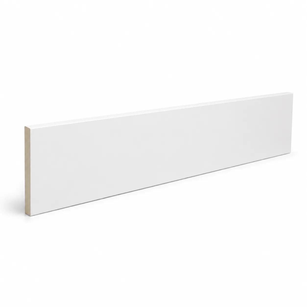 Obras accesorios  GR Rodapié  Blanco canto cuadrado PVC 90x12x2,25