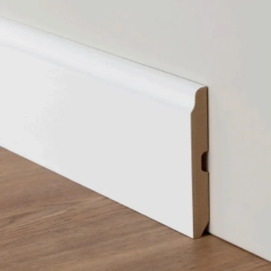 Obras accesorios GR_Rodapie_Roy_Lacado_90PP Rodapié Lacado Blanco Hidrofugo Pecho Paloma 90x12x2250