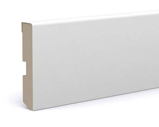 Obras accesorios  GR_Rodapie_Roy_150x12CC Rodapié Blanco Melamina 2250x150x12