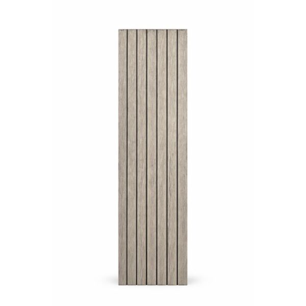 Obras accesorios  G.Zocalo.Dio Tapeta Perimetral Gris WPC Macizo  2200x72x11mm