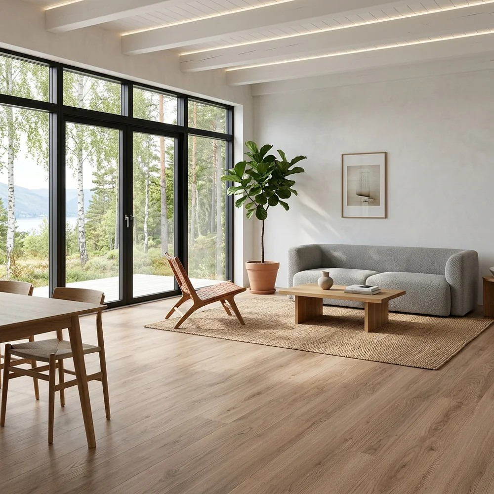 Tarimas Laminada Suelos Laminados Suelo Laminado Roble Drago 8mm AC5 | 72h Agua | Tono Natural