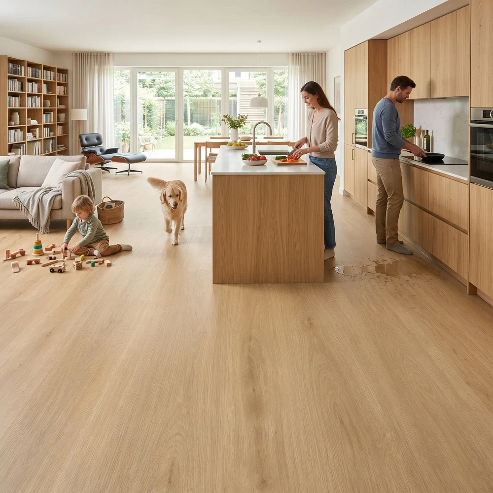 Vinílicos Tarima vinílica Suelo SPC Roble Imperial | Tarima Vinílica Click 100% Impermeable