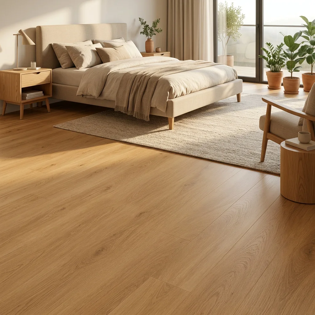 Tarimas Laminada Suelo Laminado Roble Fuego AC5 8mm | 12h Resistencia al Agua | Fácil Instalación