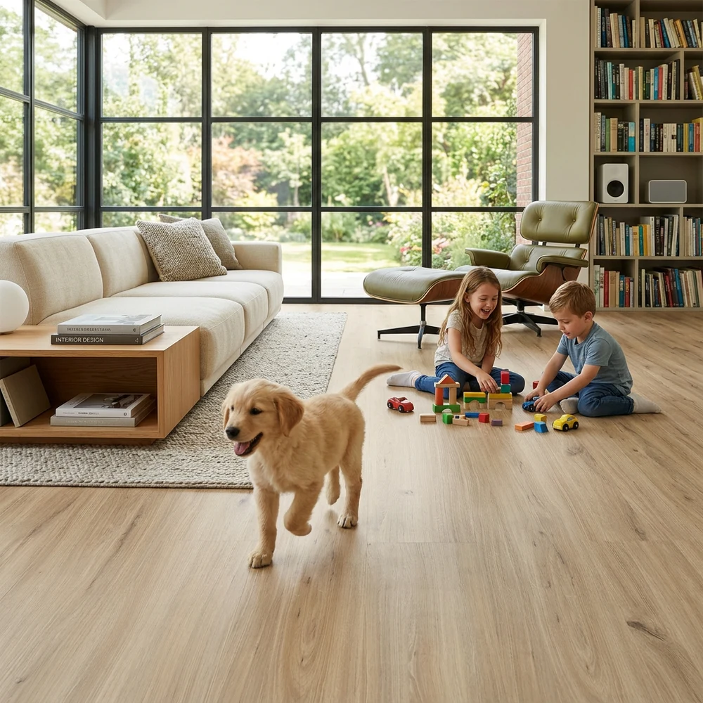 Tarimas Laminada Suelo Laminado Roble Cielo | AC5 | 8mm | 72h Agua 