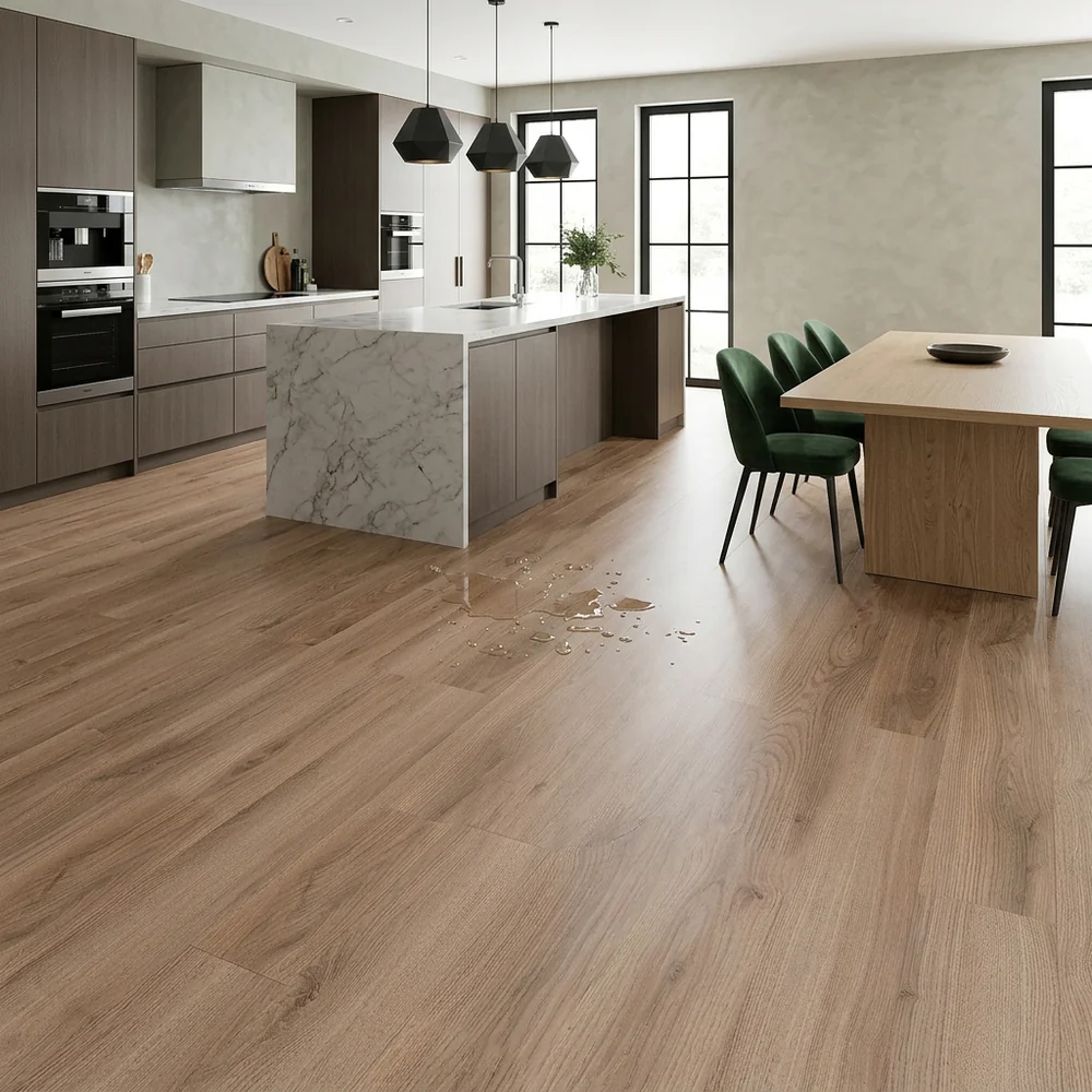 Tarimas Laminada Suelos Laminados Suelo Laminado Roble Drago 8mm AC5 | 72h Agua | Tono Natural