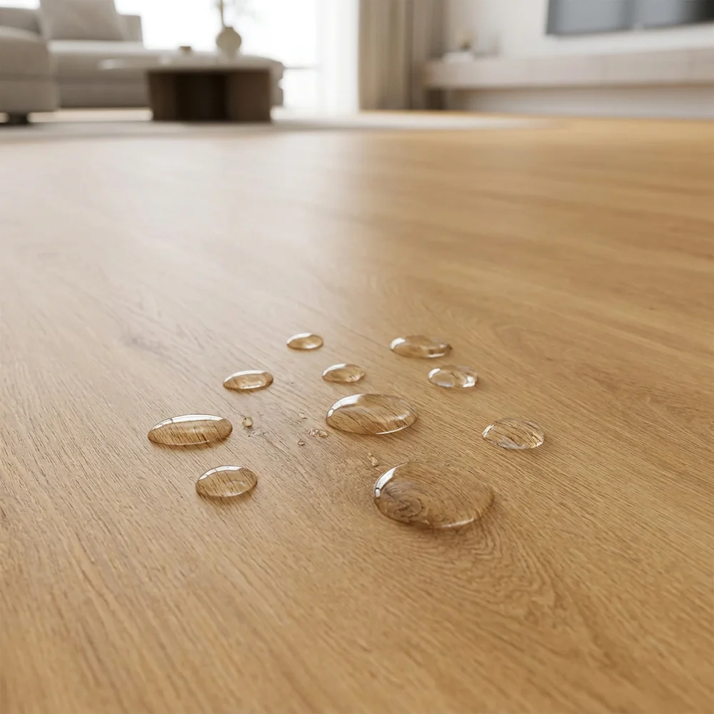 Tarimas Laminada Suelo Laminado Roble Fuego AC5 8mm | 12h Resistencia al Agua | Fácil Instalación