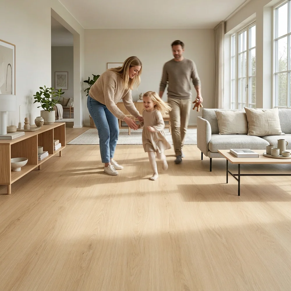 Suelo Laminado Roble Moira 8mm AC5 | Resistente Agua | Clase 33