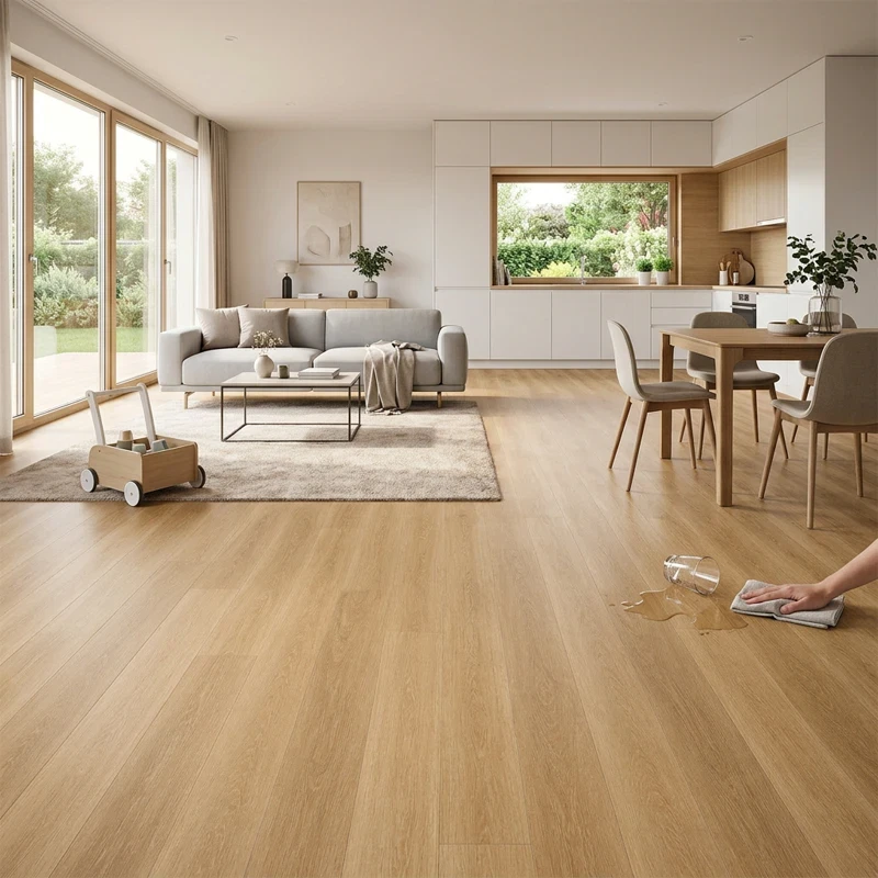 Vinílicos Heterogéneo Suelo Vinilico en Rollo Natural <br> Bobina 25m²