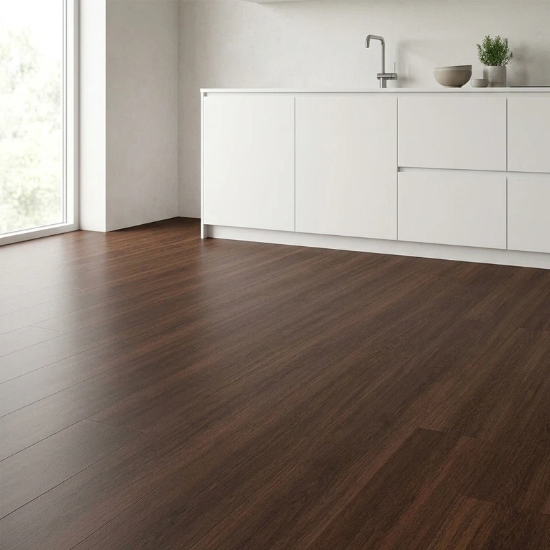 Vinílicos Heterogéneo Suelo Vinilo en Rollo Marrón Bobina 25m²