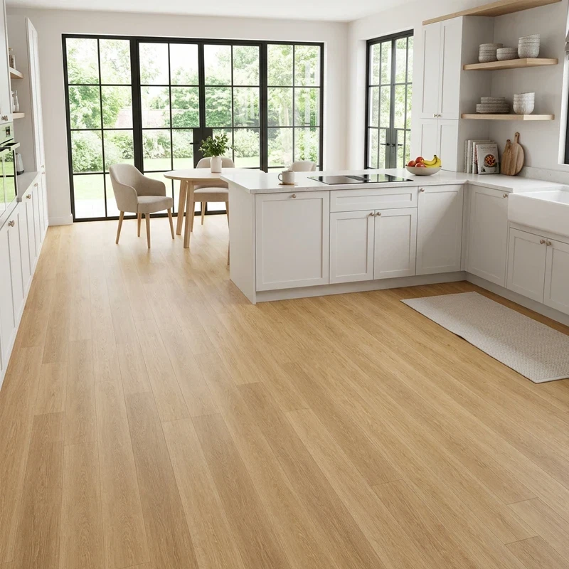Vinílicos Heterogéneo Suelo Vinilico en Rollo Natural <br> Bobina 25m²