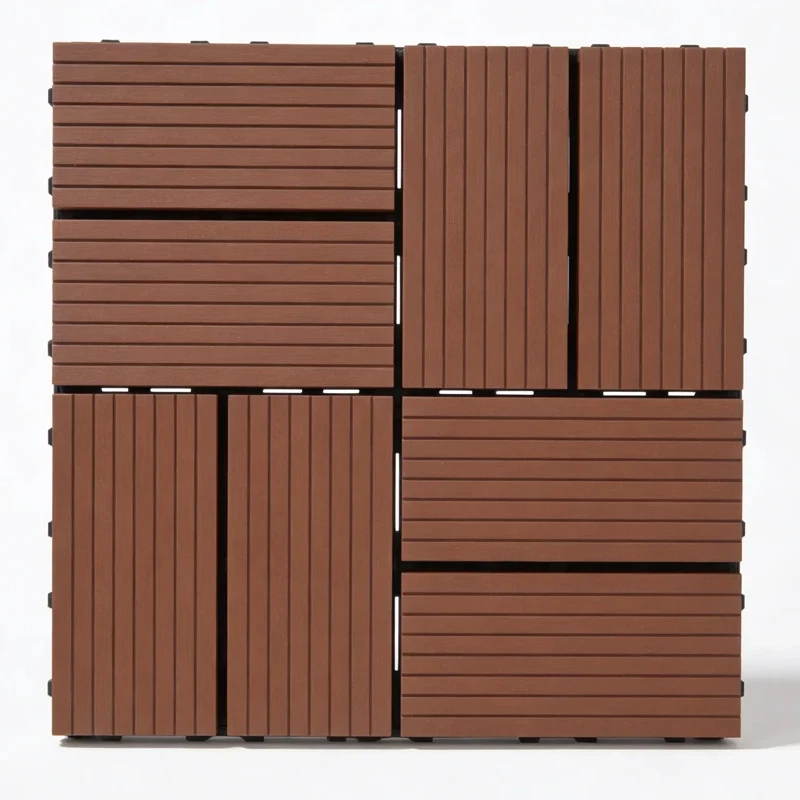 Tarima exterior Tecnológica Losetas Chocolate con Leche Pequeñas 29,5x29,5 ArquiTech