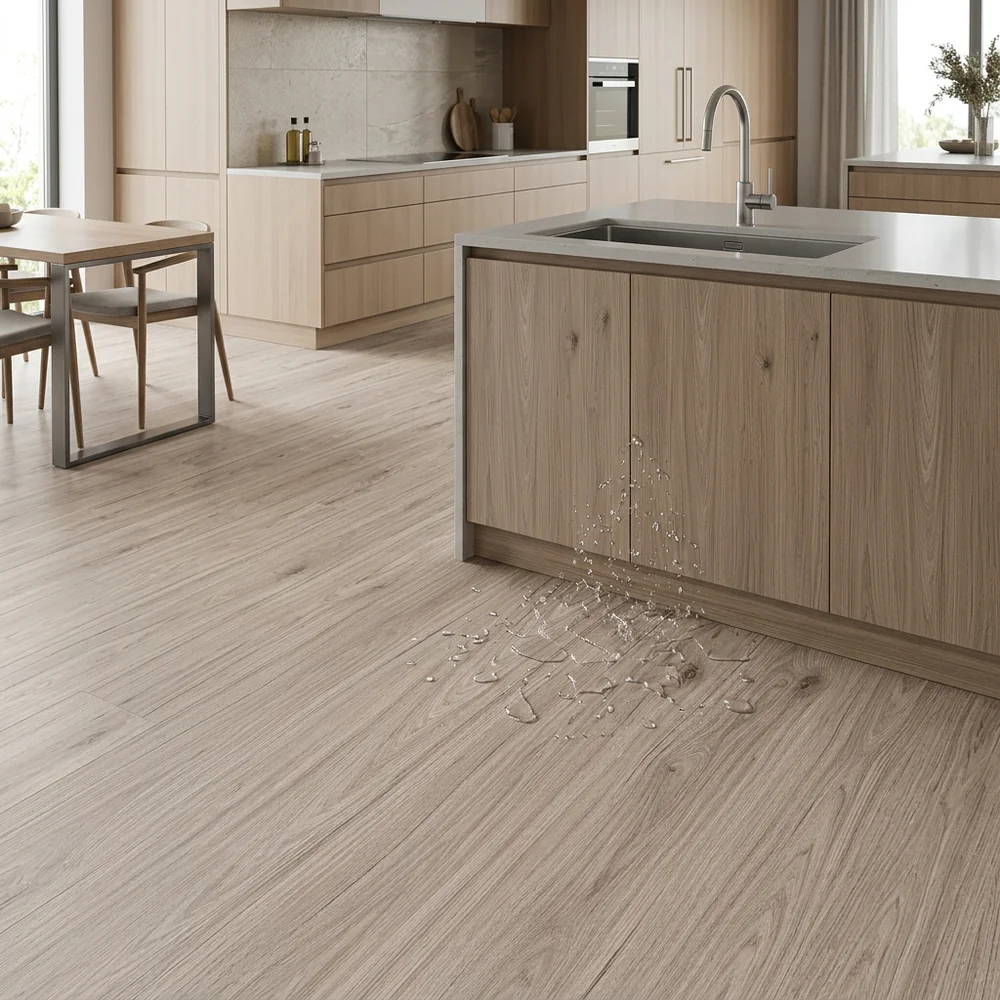 Tarimas Laminada Suelo Laminado Gris Roble Eclipse | AC5 | 8mm | Resistencia Humedad