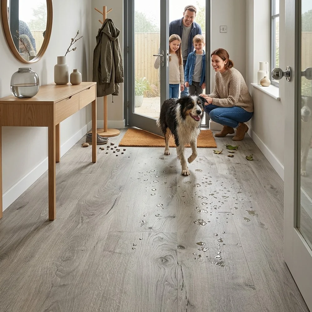Tarimas Laminada Tarima Laminada Roble Mérida 8mm AC5 | Sin Bisel | Arquifloor