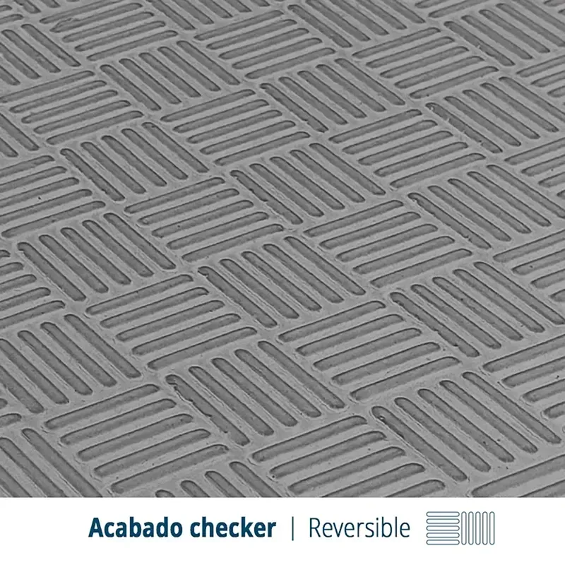 Tatami Puzzle Etileno Acetato de Vinílo de Alta Densidad Tatami Gris Negro|1x1| 25mm