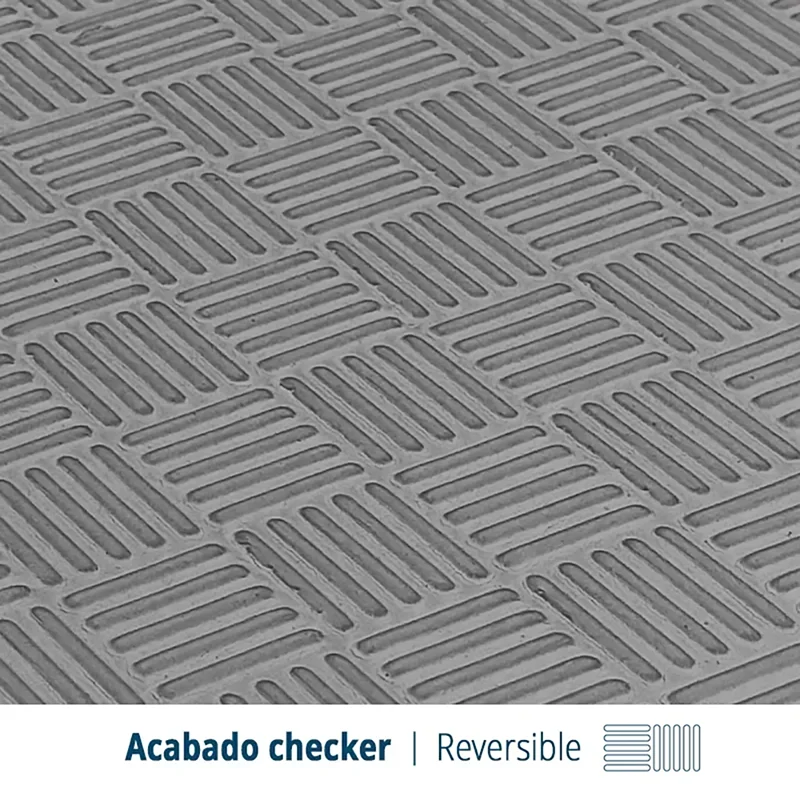 Tatami Etileno Acetato de Vinílo de Alta Densidad Tatami Blanco Gris |1x1| 40mm