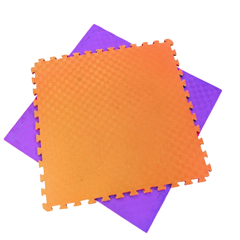 Tatami Etileno Acetato de Vinílo de Alta Densidad Tatami Naranja Lila  |1x1| 20mm