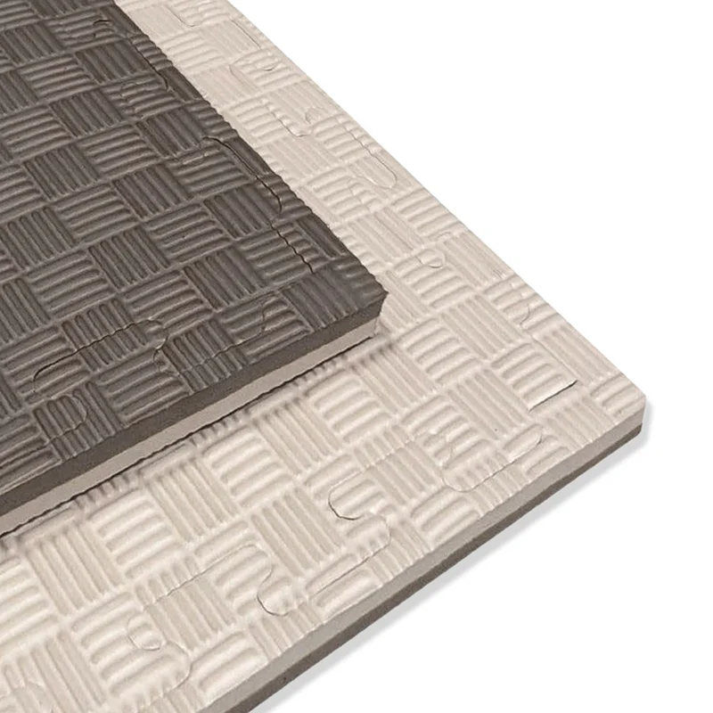 Tatami Etileno Acetato de Vinílo de Alta Densidad Tatami Blanco Gris |1x1| 40mm