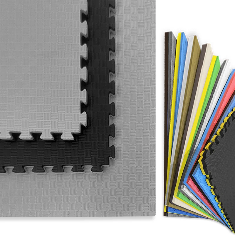 Tatami Etileno Acetato de Vinílo de Alta Densidad Tatami Negro Gris |1x1| 20mm