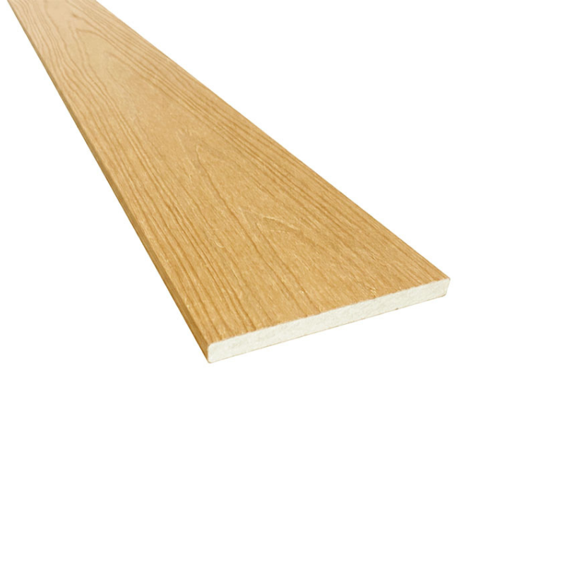 Obras accesorios  G.Zocalo.Dio Tapeta Perimetral encapsulado  color Cedar de 2200x140x12