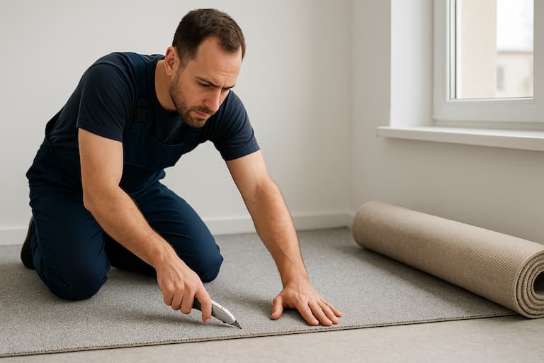 Preparación e instalación correcta de moquetas con suelo radiante