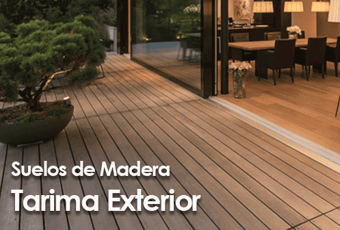 Suelos de Madera Natural Tarima Exterior