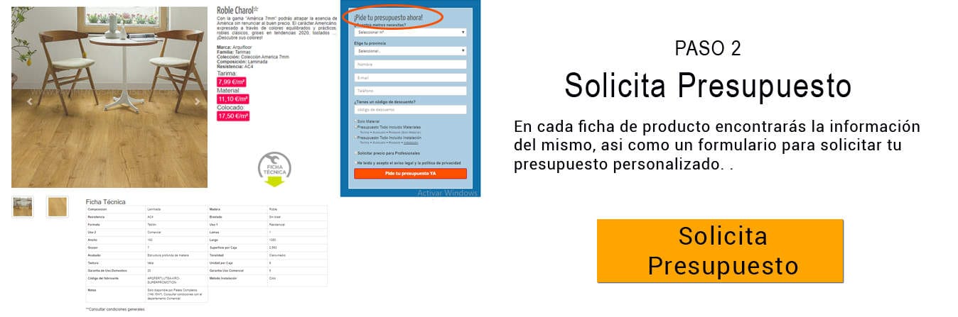Solicita tu presupuesto personalizado