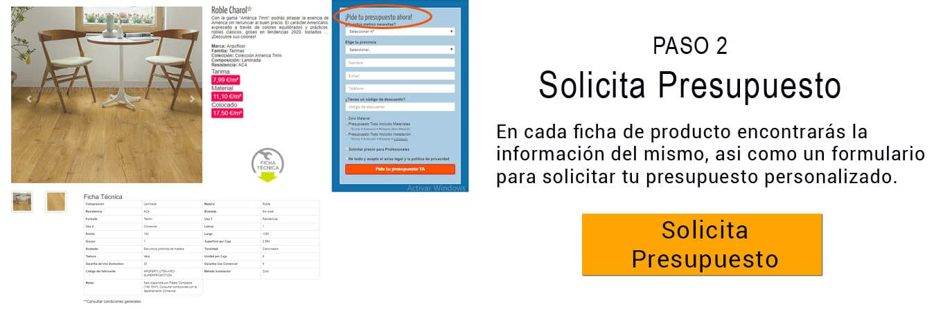 Solicita tu presupuesto personalizado