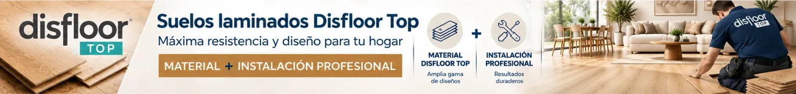 Suelo laminado Disfloor Top en Pavimentos Arquiservi