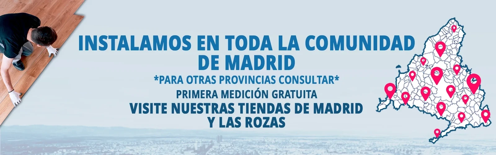 Visita nuestras Tiendas de Madrid y las Rozas 📍 | Solicita Instalación ⚒️ | Entrega y distribución en toda España 🚚