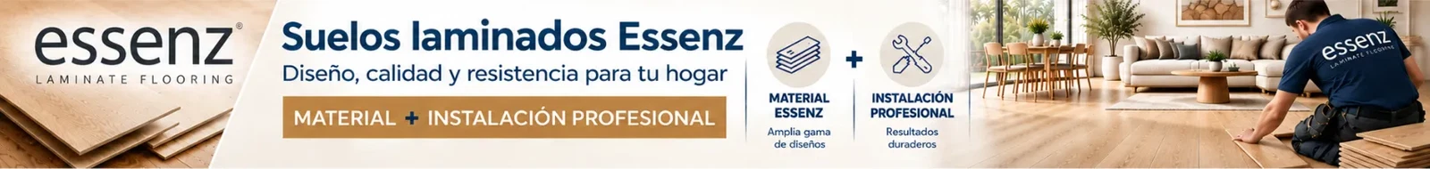 Suelo laminado Essenz Laminat en Pavimentos Arquiservi