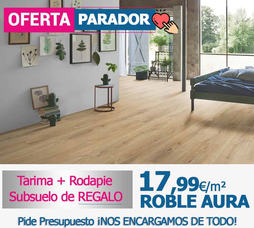 Oferta Todo Material  Parador Tarima + Rodapie + Subsuelo