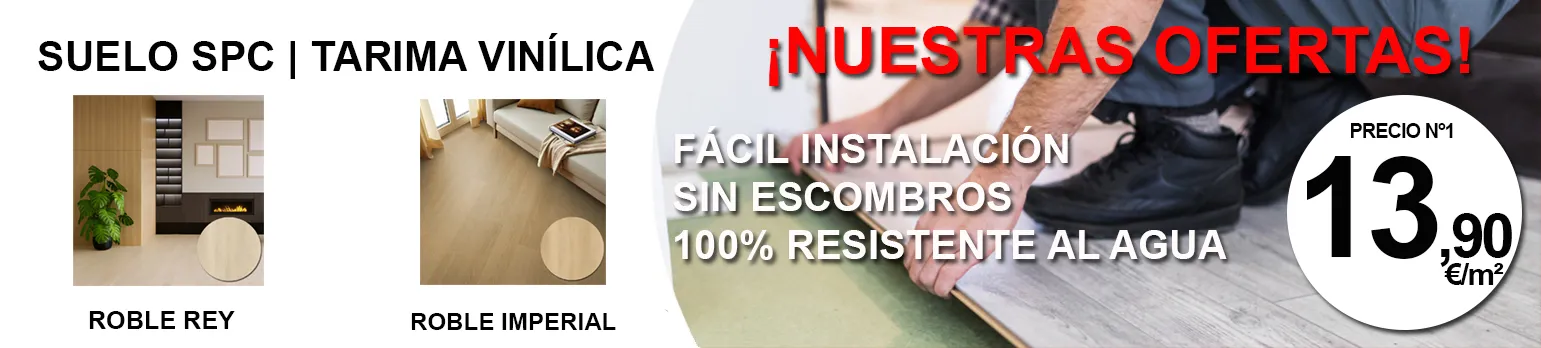 Tarimas y Suelos vinilicas SPC en Click Roble Rey y Roble Imperial Tarimas y Suelos vinilicas SPC en Click Roble Rey y Roble Imperial