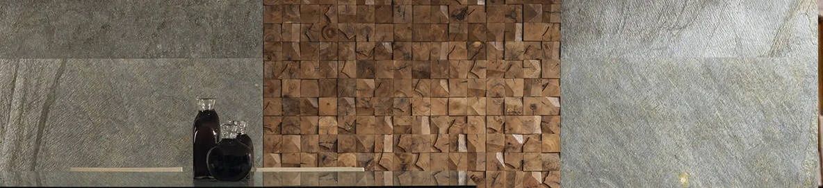 Revestimiento de pared Madera Natural