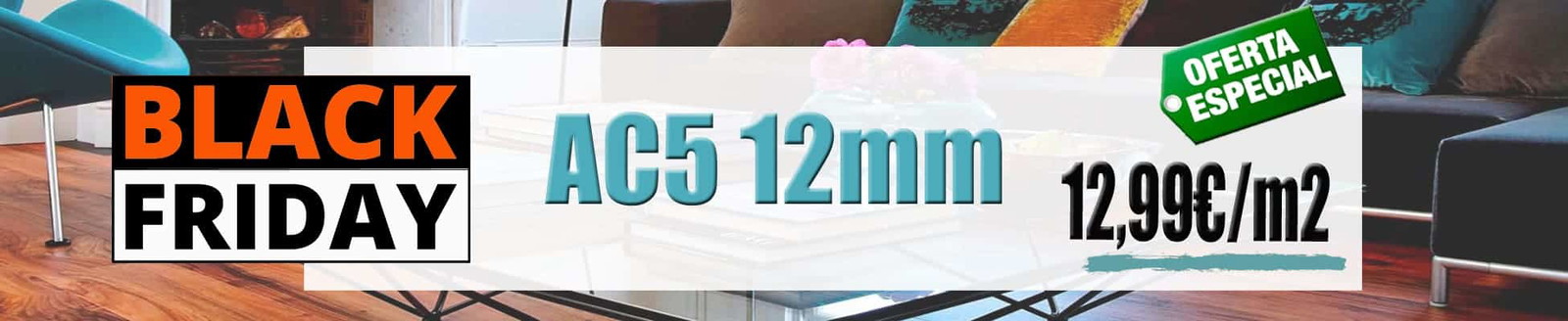 Suelos Laminado AC5 de 12mm de espesor