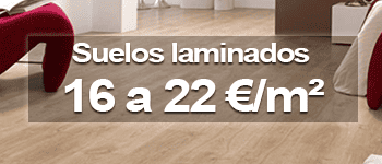 Suelos Laminados precio de 16€ a 22€