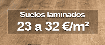 Suelos Laminados precio de 23€ a 32€