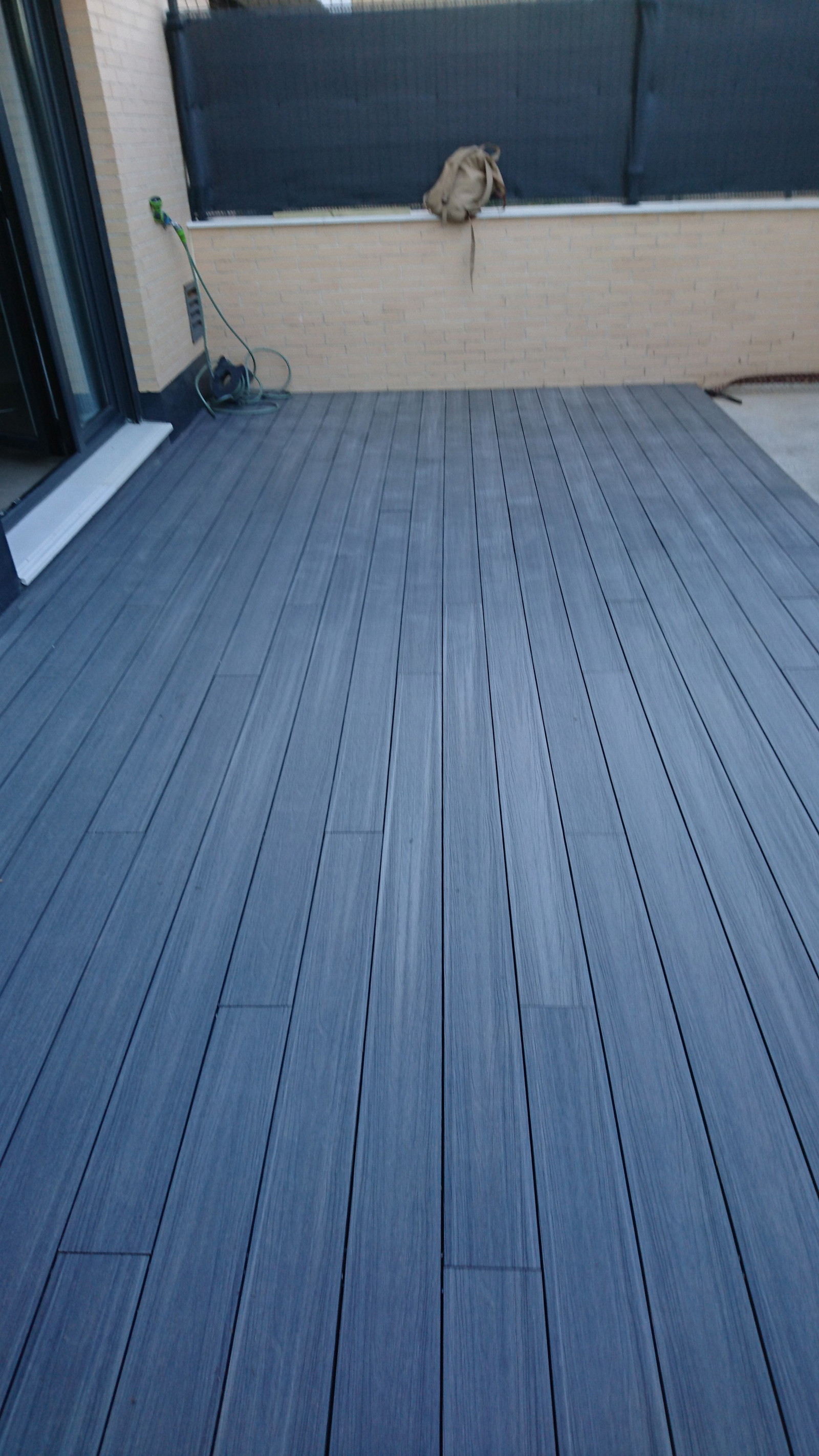 Terraza composite5 alcorcon — Tarima exterior Madrid, Pavimentos Arquiservi