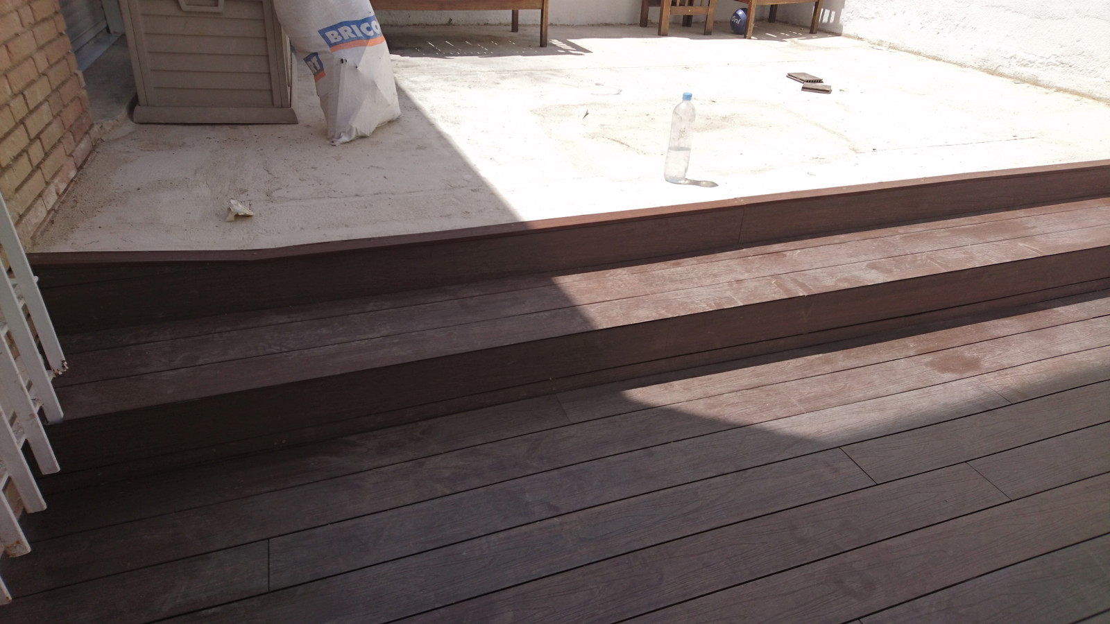 Terraza escalera Torrelodones 7 — Tarima exterior Madrid, Pavimentos Arquiservi