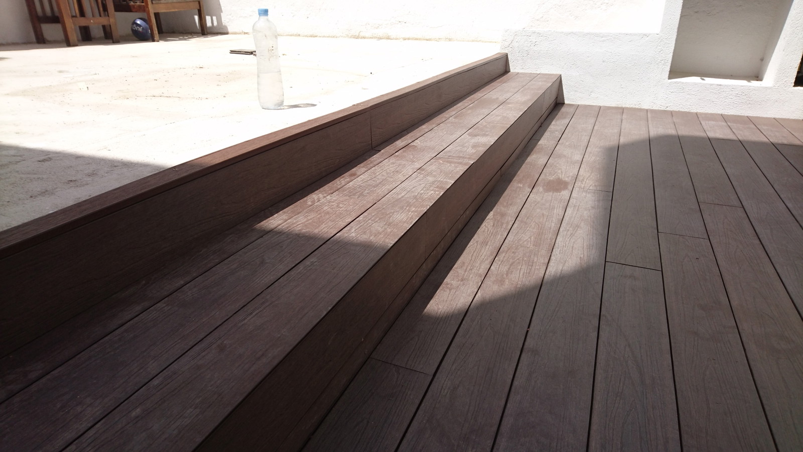 Terraza escalera Torrelodones6 — Tarima exterior Madrid, Pavimentos Arquiservi