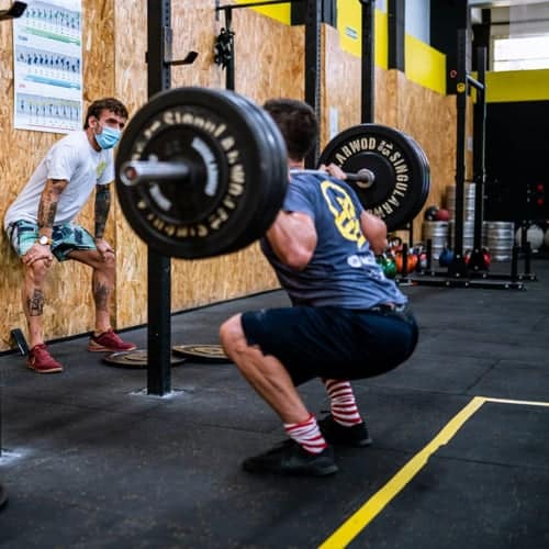 Suelo de  Halterofilia para gimnasios y centros de portivos