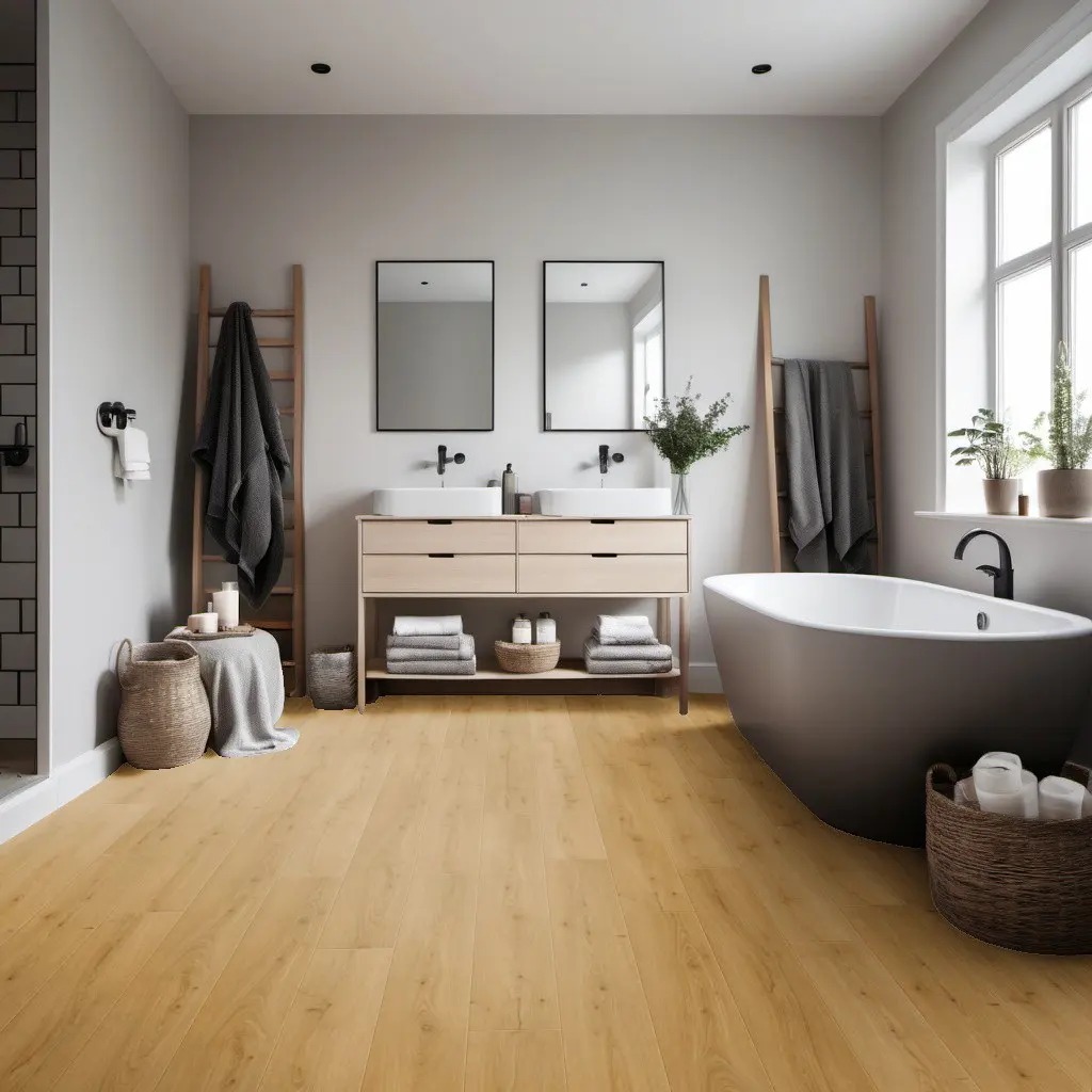 Suelo SPC imitación madera: belleza y funcionalidad en uno. Suelo SPC imitación madera: belleza y funcionalidad en uno.