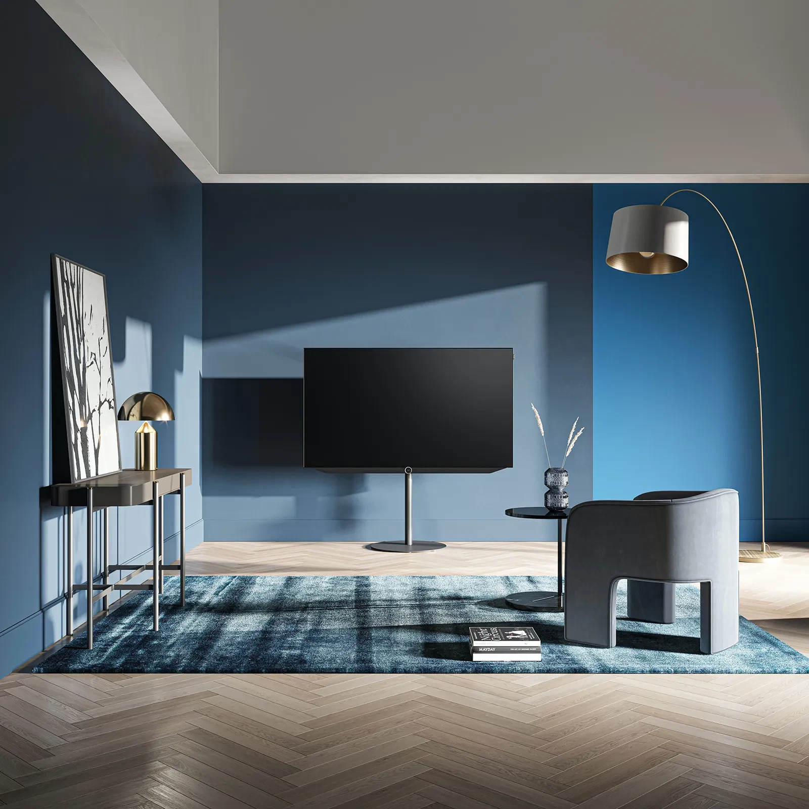 Pavimento SPC efecto madera en espiga