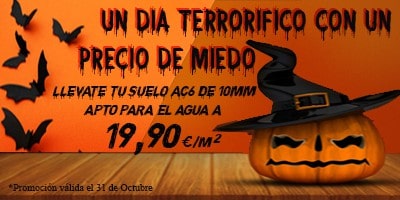 Oferta Suelos Laminados Halloween 2.020